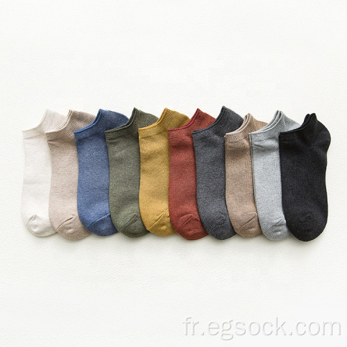 chaussettes fines pour femmes en coton et polyester